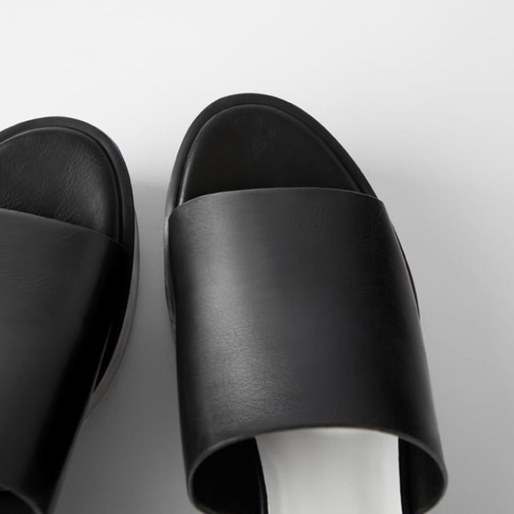 Zara TRF black platform wedges - Picture 5 of 7